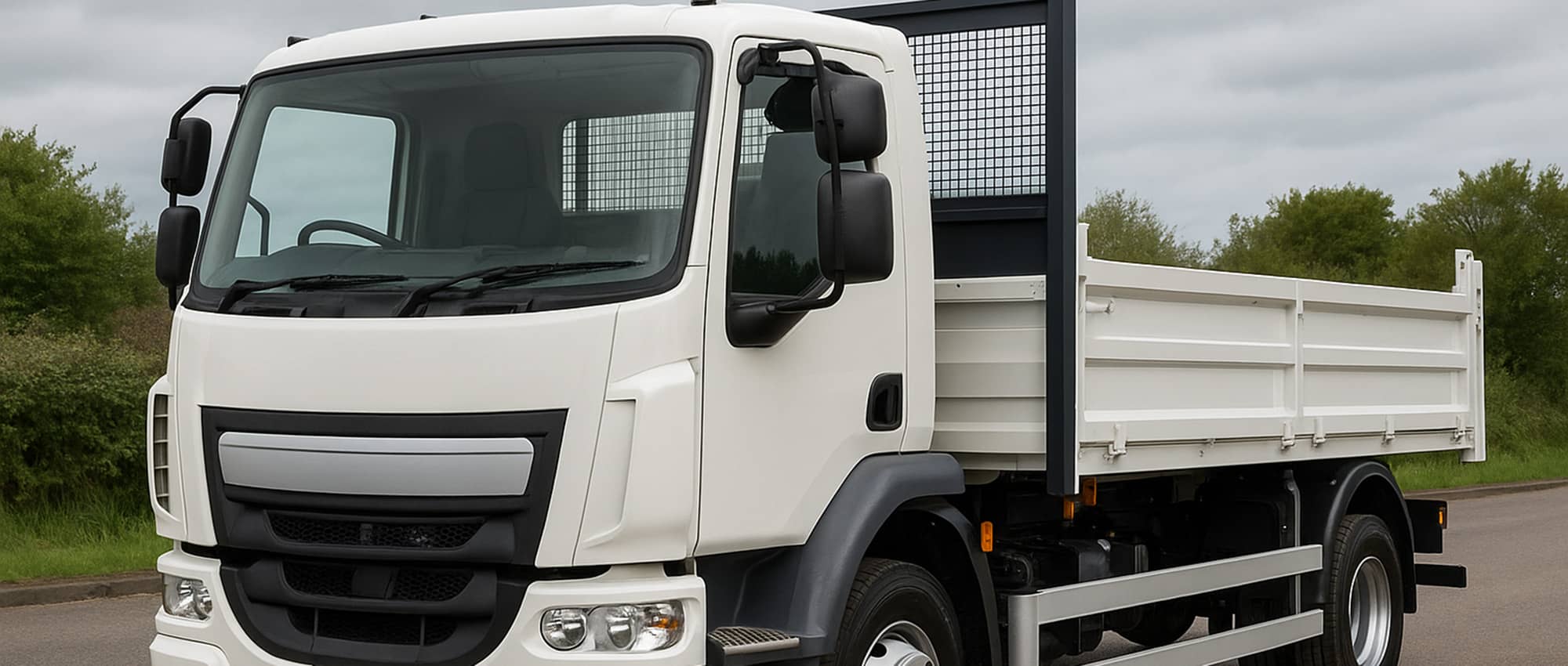 Tipper truck available for construction and landscaping hire